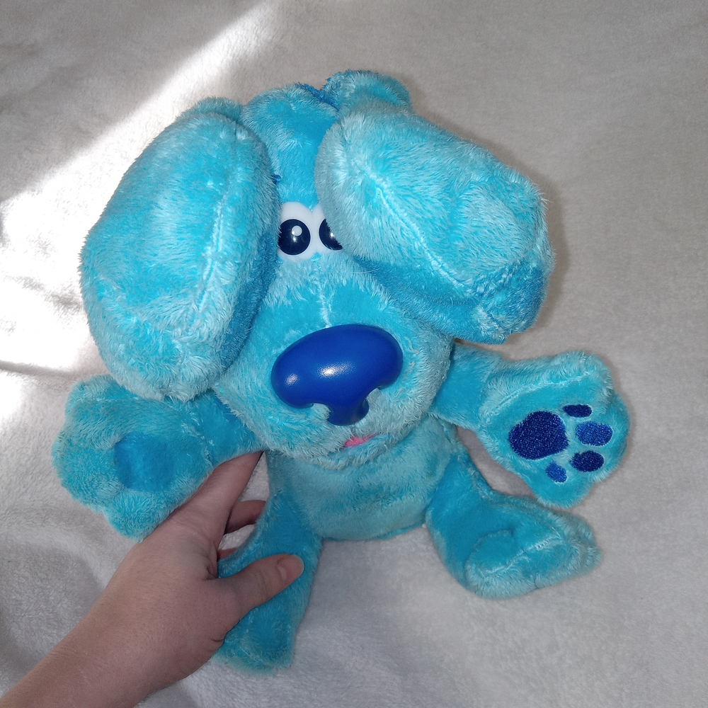 Blue's Clues Peek A Boo Blue Plush Puppy Dog 10" Plush Stuffed Animal Toy 2020 - Picture 7 of 7